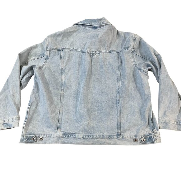 Levi's SilverTab Light Wash Denim Jacket Men's Size XXL 90s Style Loose Fit - Picture 5 of 5